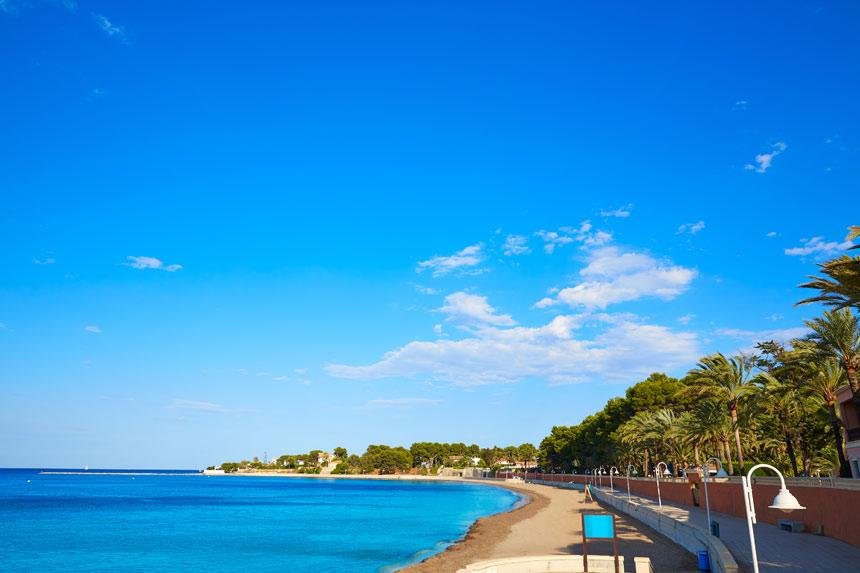 Playa de la Marineta Casiana 1 playa la Marieta Casiana en Denia