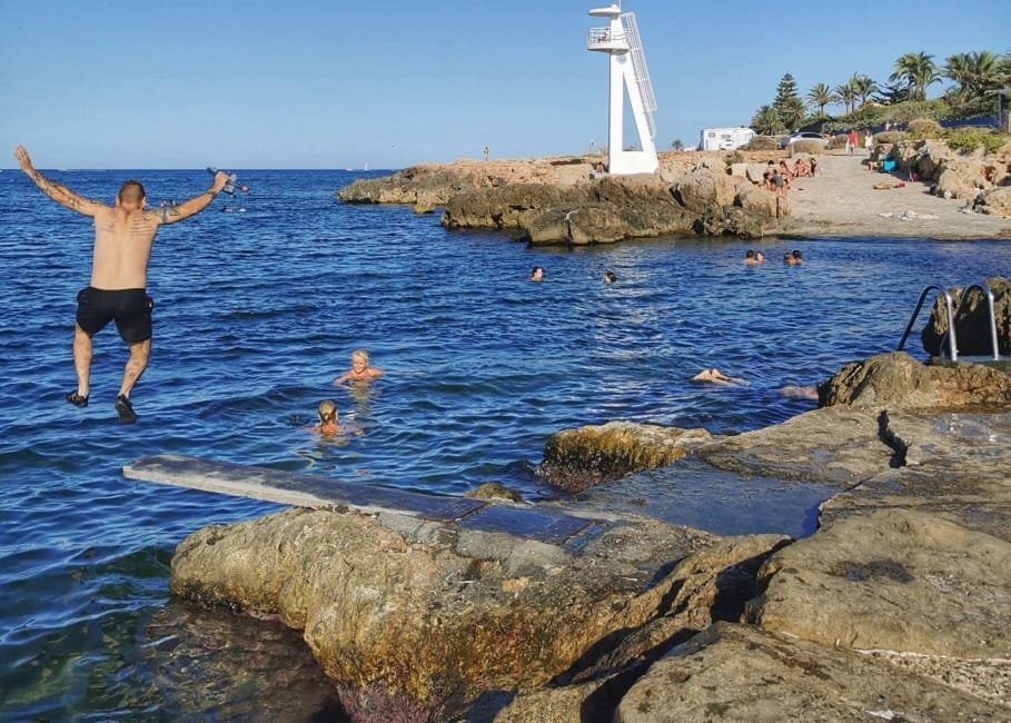 Playa el Trampolí 1 Trampoli Denia