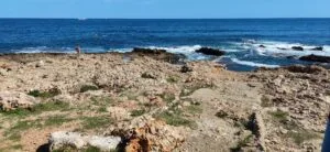 Cala Arenetes en Denia Alicante en el final de las rotas