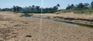 Playa Els Molins Denia Alicante desembocadura rio alberca
