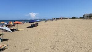 playa punta del Raset en Denia