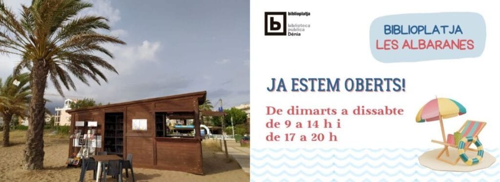 Biblioplaya Albaranes 2025 Biblioplaya Albaranes fechas de apertura y horario 2025