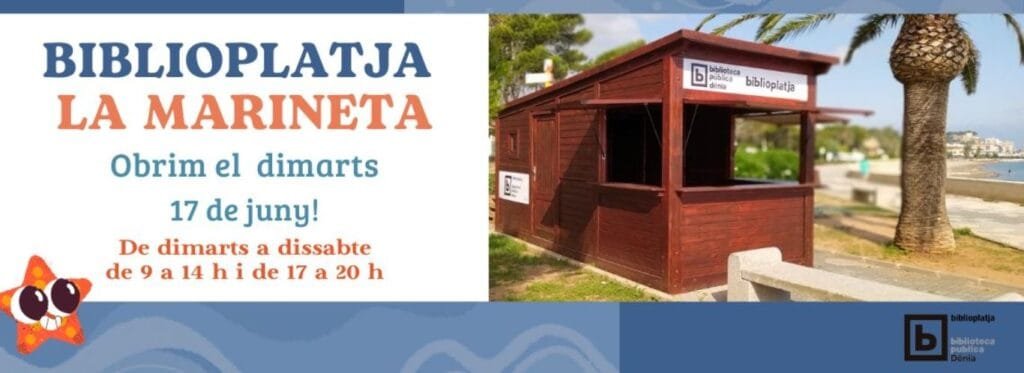 Biblioplaya Marineta Cassiana 2025 Biblioplaya La Marineta fechas de apertura y horario 2025