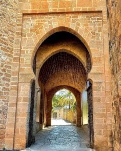 puerta del castillo de Denia o Porta de la Vila