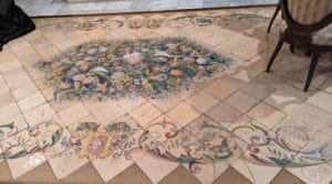 Museo Etnológico de Denia suelo azulejos de Manises