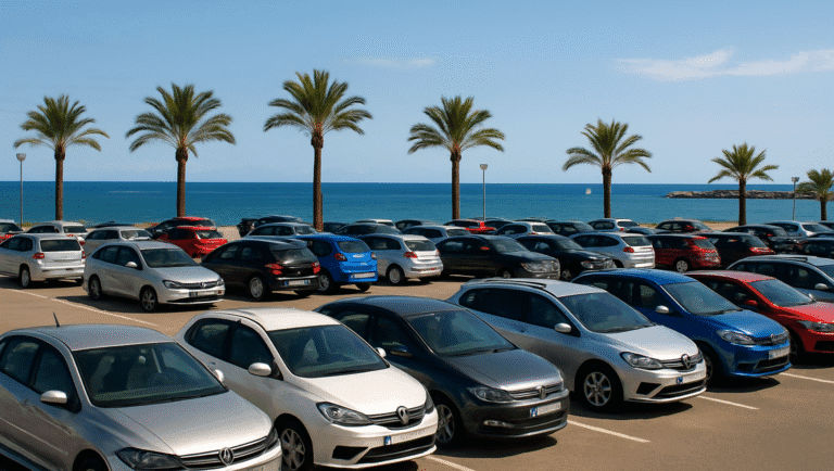 parking en Denia junto a la playa