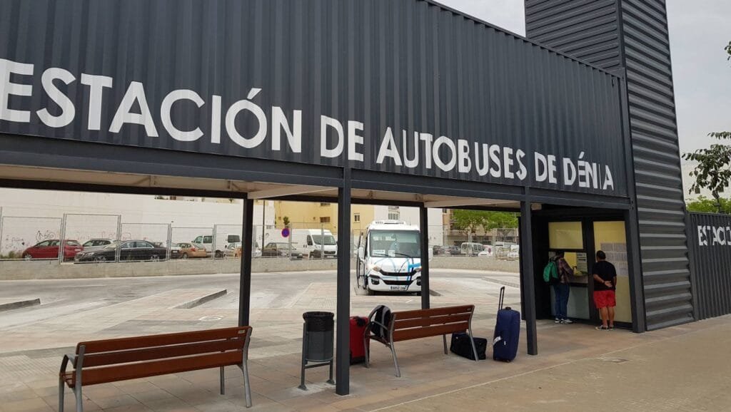 Estación de autobuses de Dénia: Guía completa y detalles actualizados 2 estación de autobuses de Denia, nueva estación provisional de autobuses de Denia.