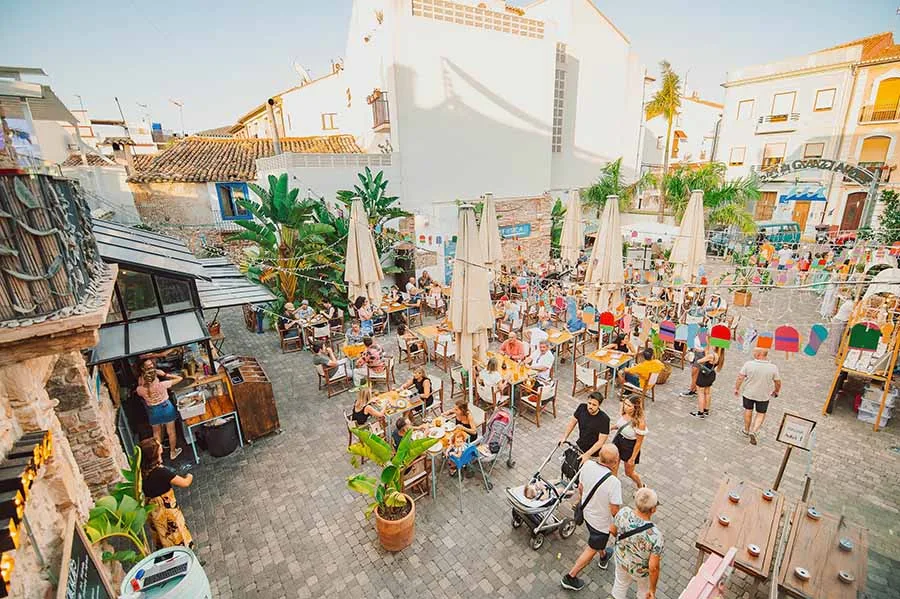 Els-Magazinos-overview Els Magazinos Denia terrace overview